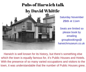 Pubs of Harwich Talk