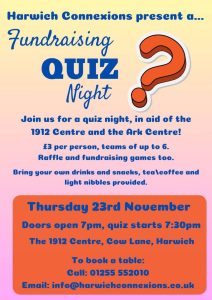 Harwich Connexions Quiz Night