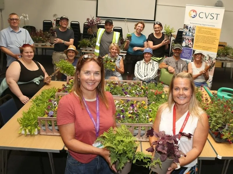 Volunteers bring flower power to Dovercourt High Street
